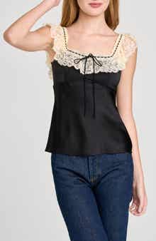 Ella Lace Trim Camisole