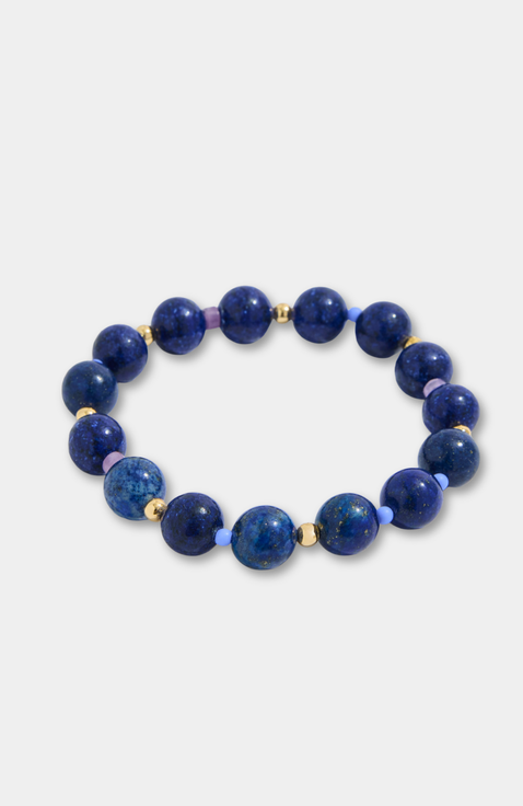 Lapis Dot Bracelet