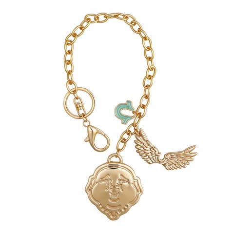 Buddha Wing Charm Keychain