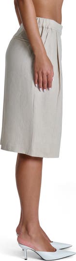 Linen Suiting Shorts