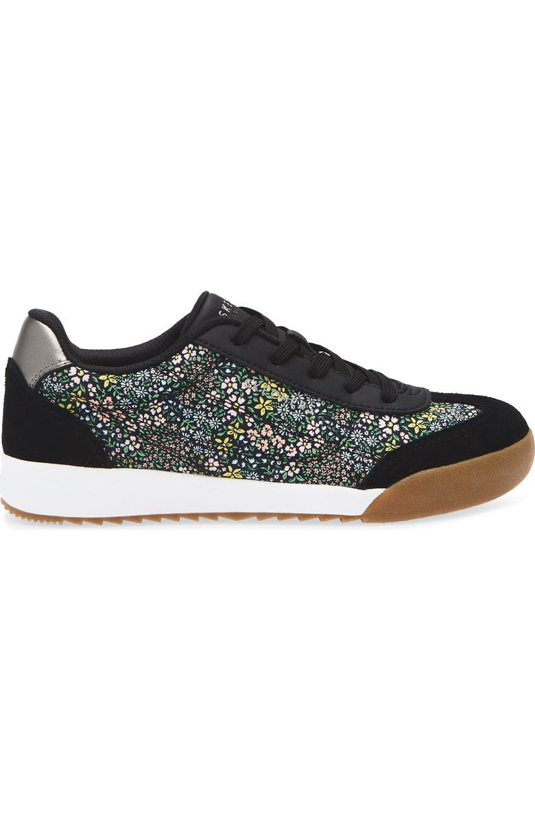 SKECHERS Street Zinger 2.0 Garden Daze Sneaker, Alternate, color, Black
