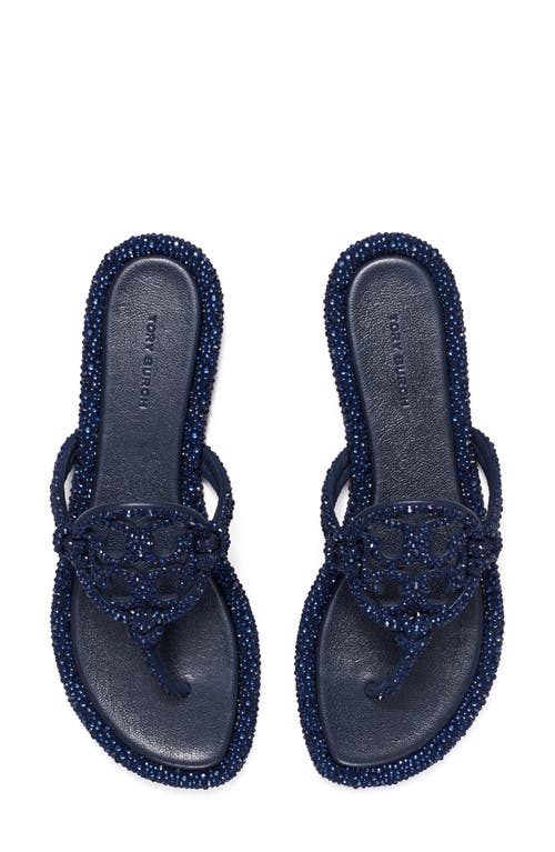 Tory Burch Miller Knotted Crystal Sandal