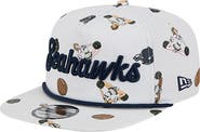 New Era Men's New Era  White Seattle Seahawks Team Cheer 19TWENTY Snapback Hat