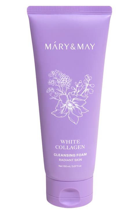 White Collagen Cleansing Foam