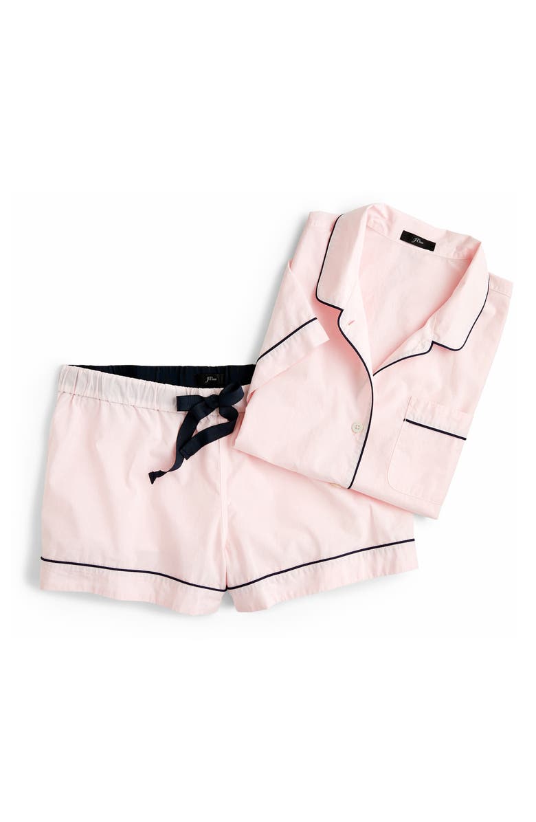 J.Crew End on End Cotton Short Pajamas, Alternate, color, 