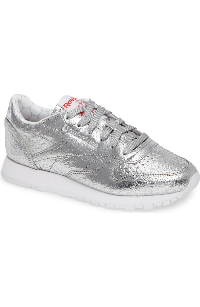 Reebok Classic Leather HD Foil Sneaker, Main, color,