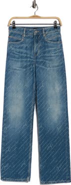 BOSS Orange Ada High Waist Straight Leg Jeans