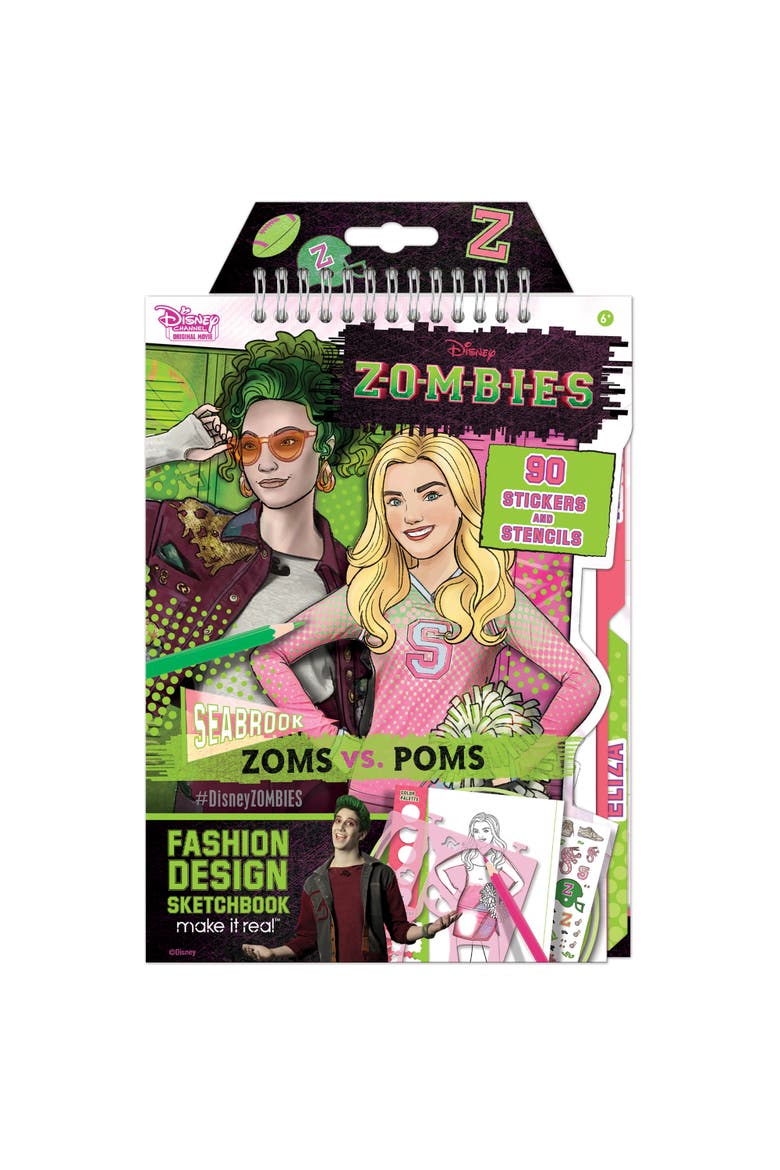 Disney Zombies Sketchbook, Main, color, Multicolored
