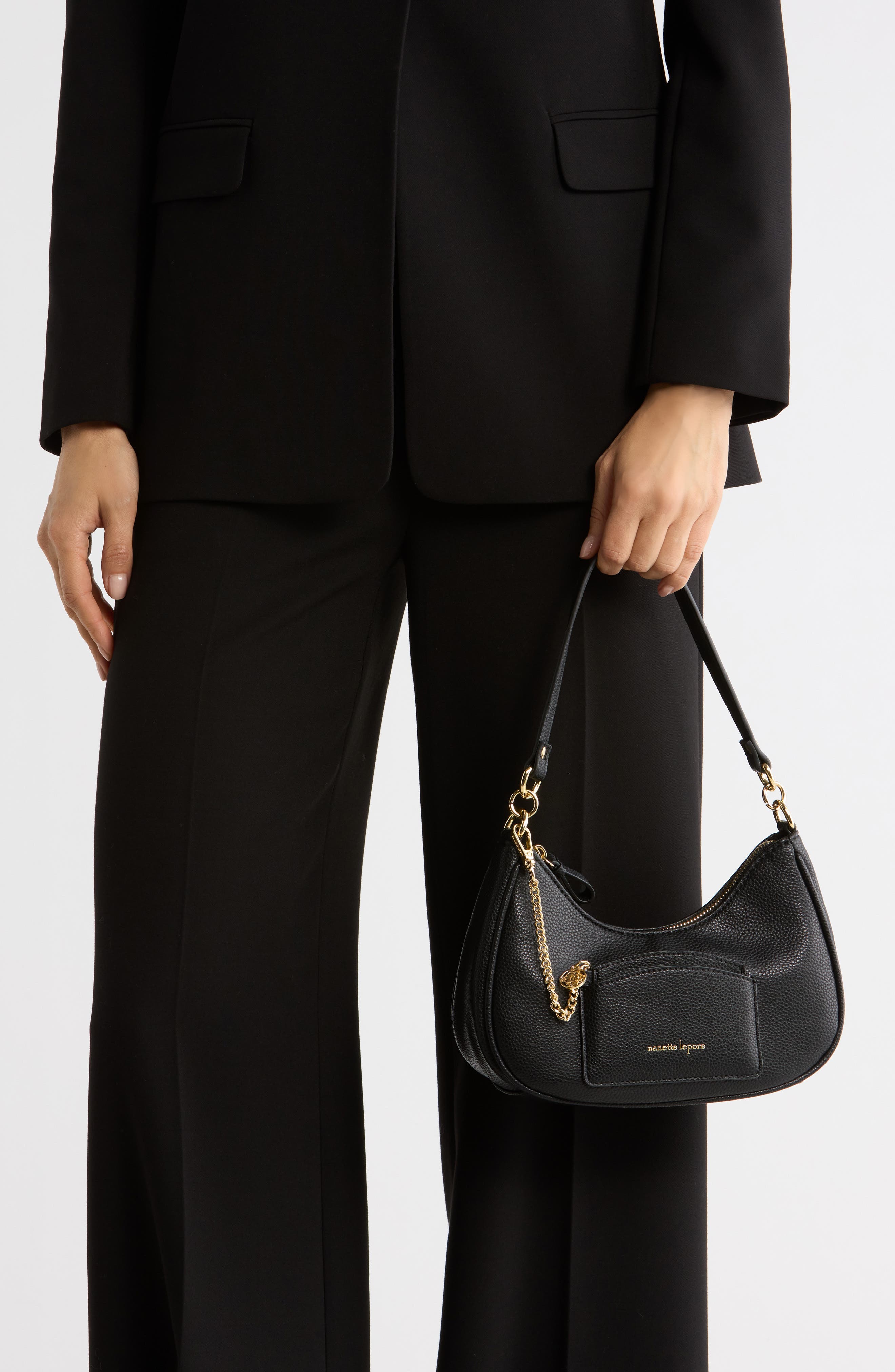 Nanette Lepore Melinda Baguette Shoulder Bag, Alternate, color, 