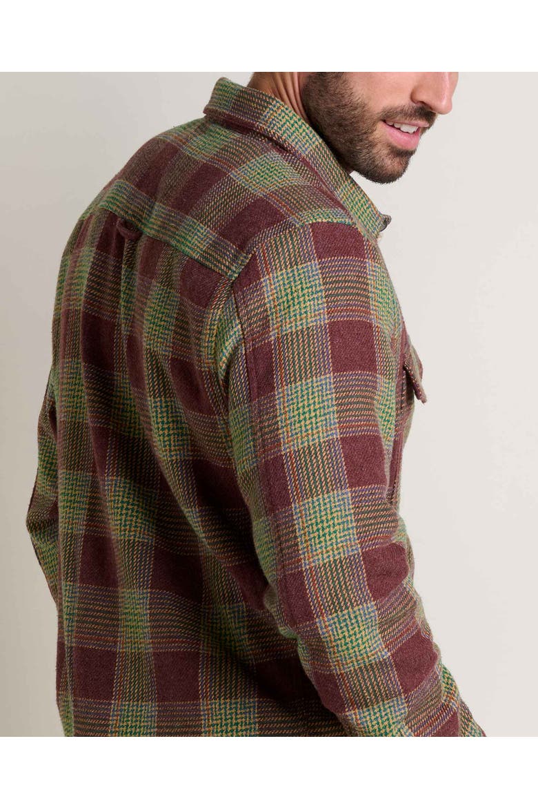 Mojac Shirt Jacket, Alternate, color, Deep Mahogany