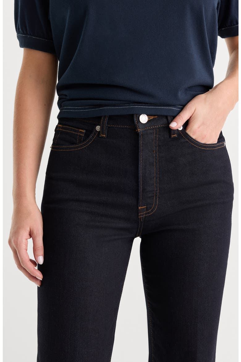Good True High Waist Straight Leg Jeans, Alternate, color, RINSE