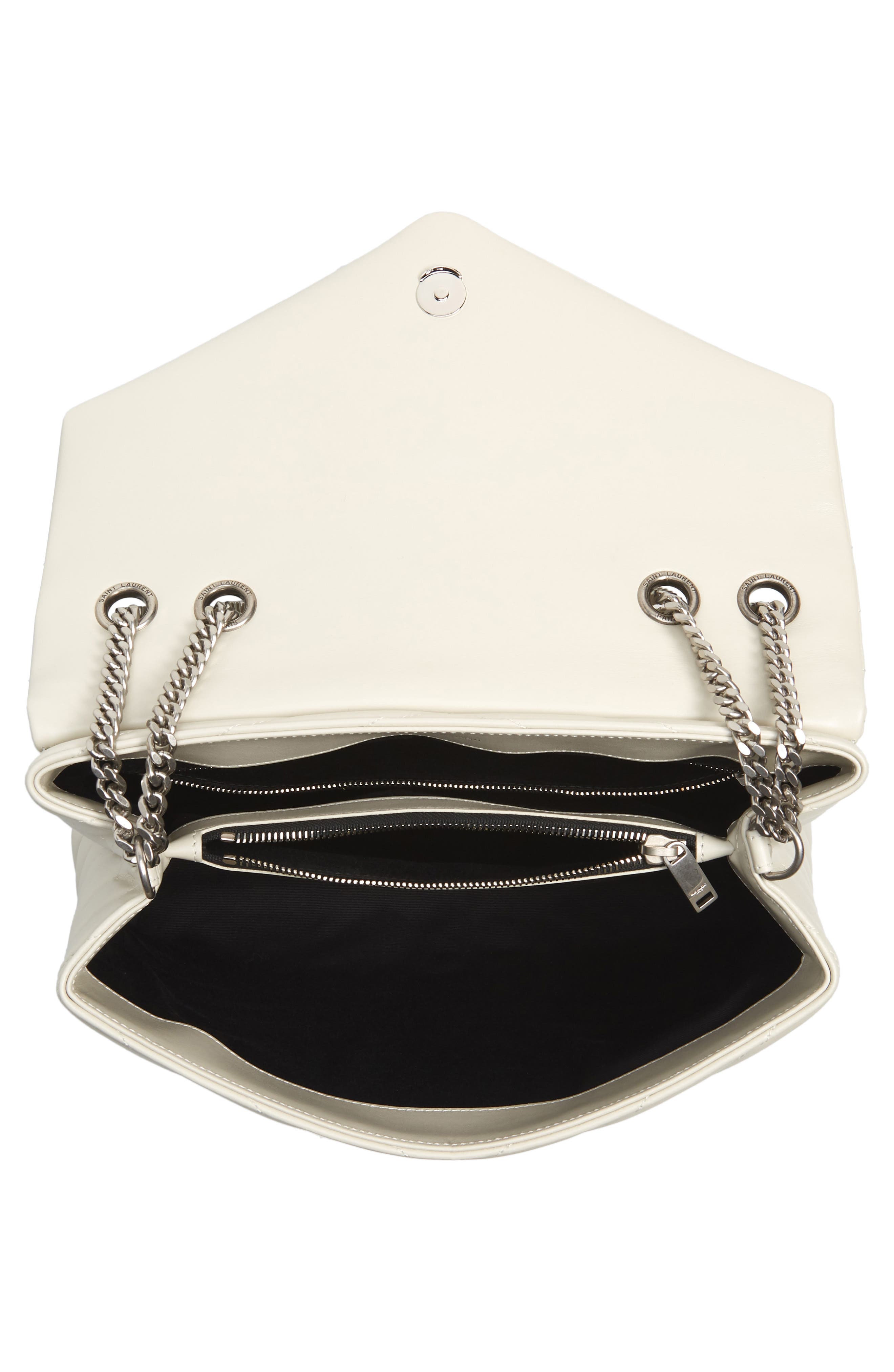 Женские сумки Saint Laurent Medium Loulou Matelassé Leather Shoulder Bag — фото 5