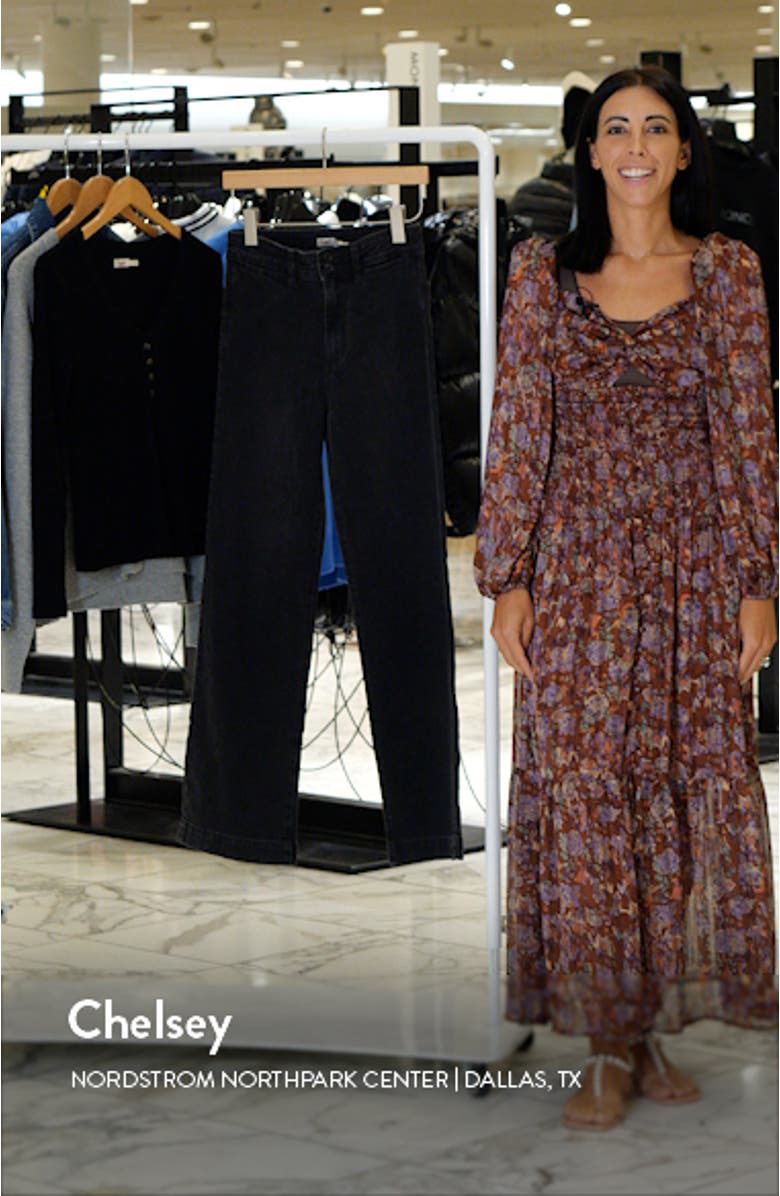 High Waist Wide Leg Jeans, sales video thumbnail