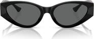 Versace 55mm Cat Eye Sunglasses
