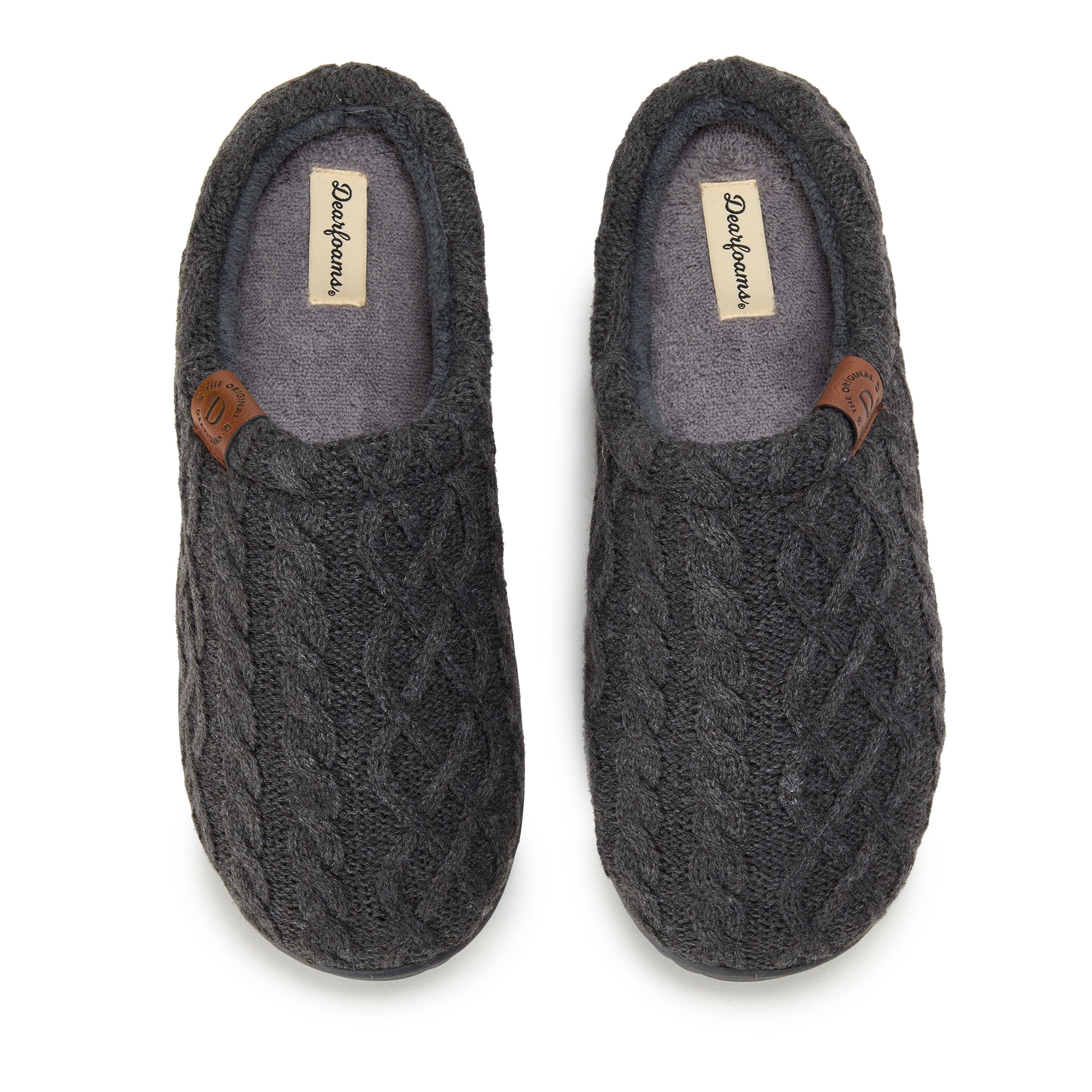 Case Casual Clog Slippers, Alternate, color, DARK HEATHER GREY