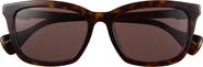 Gucci 55mm Rectangle Sunglasses