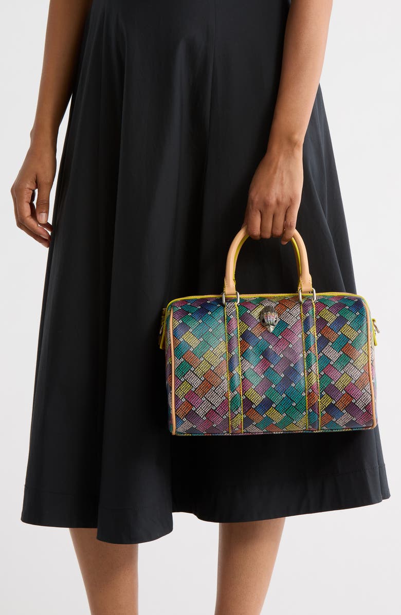 Kurt Geiger London Camden Boston Barrel Satchel, Main, color,