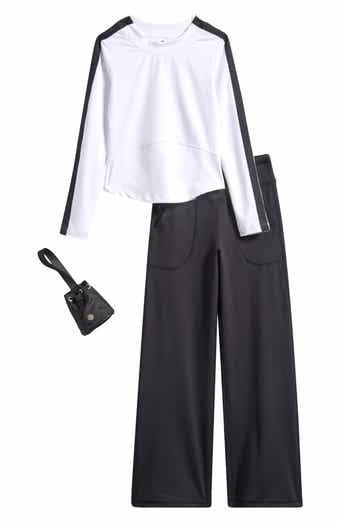 Kids' Scuba Knit Pullover, Pants & Wristlet Set