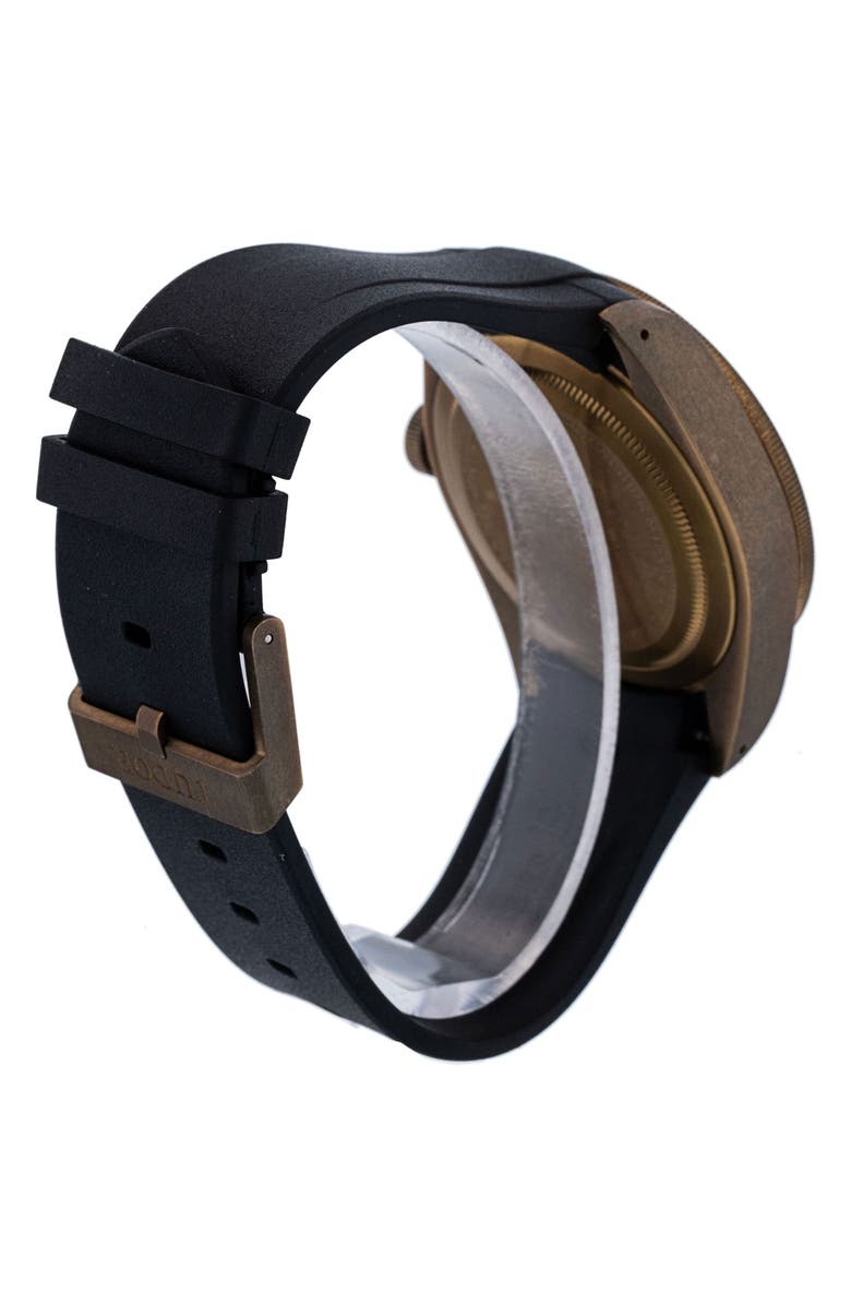 Watchfinder & Co. Tudor Preowned Black Bay Rubber Strap Watch, 43mm, Alternate, color,
