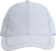 Bruno Magli Stripe Baseball Cap