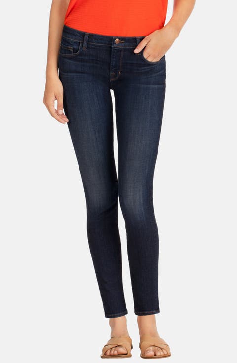 Mid-Rise Skinny Jeans (Oblivion)