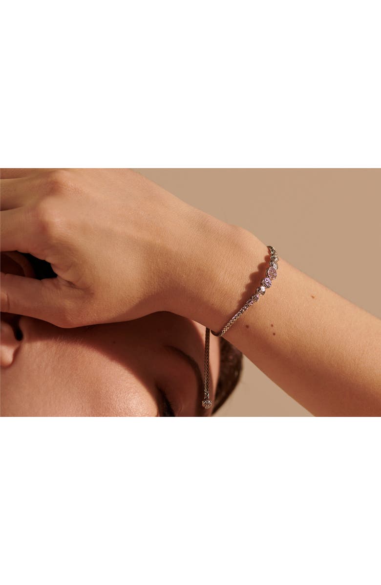 John Hardy Dot Hammered Adjustable Bracelet, Alternate, color, 