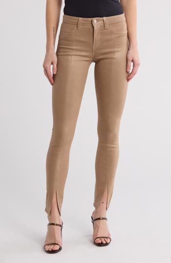 L Agence L'agence Jyothi High Waist Split Ankle Skinny Jeans