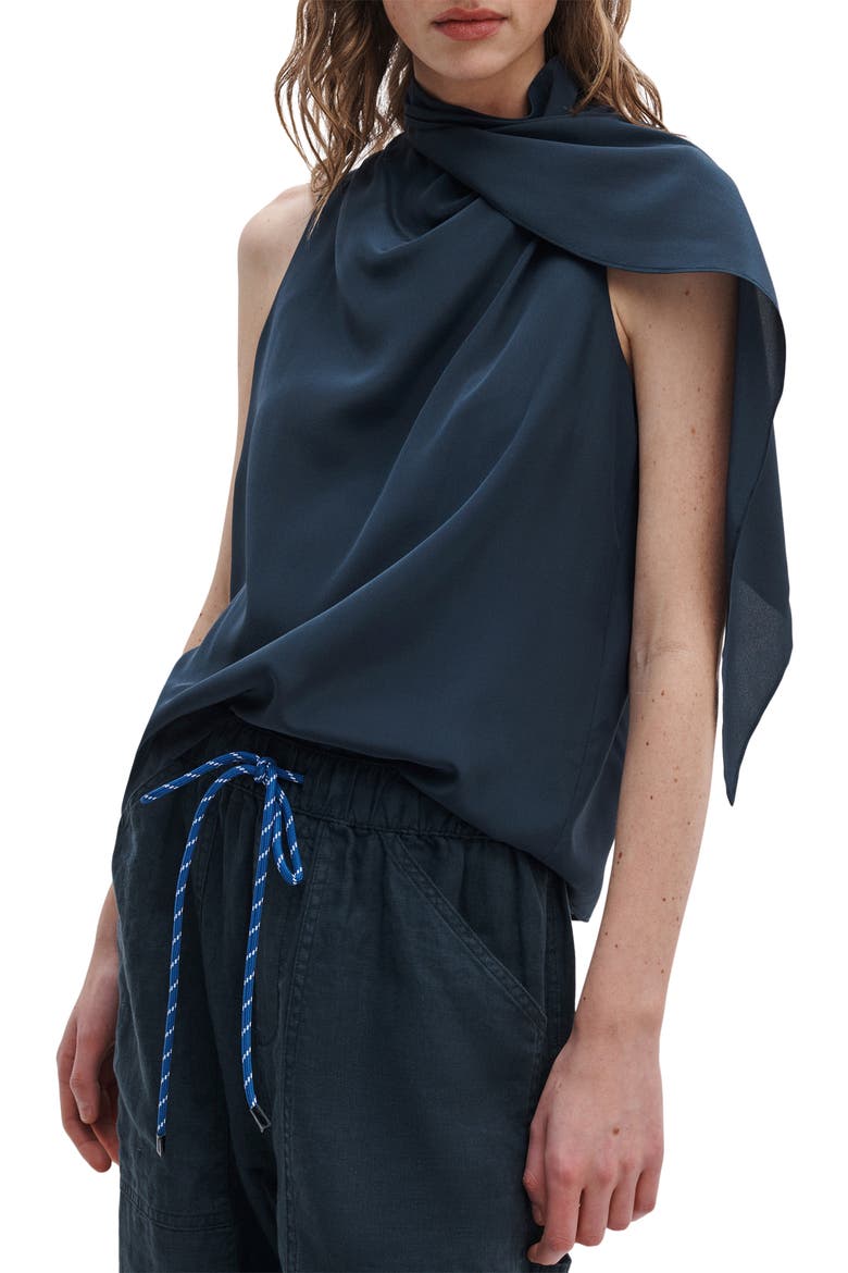 Atlas Linen Drawstring Carpenter Pants, Alternate, color, SAL