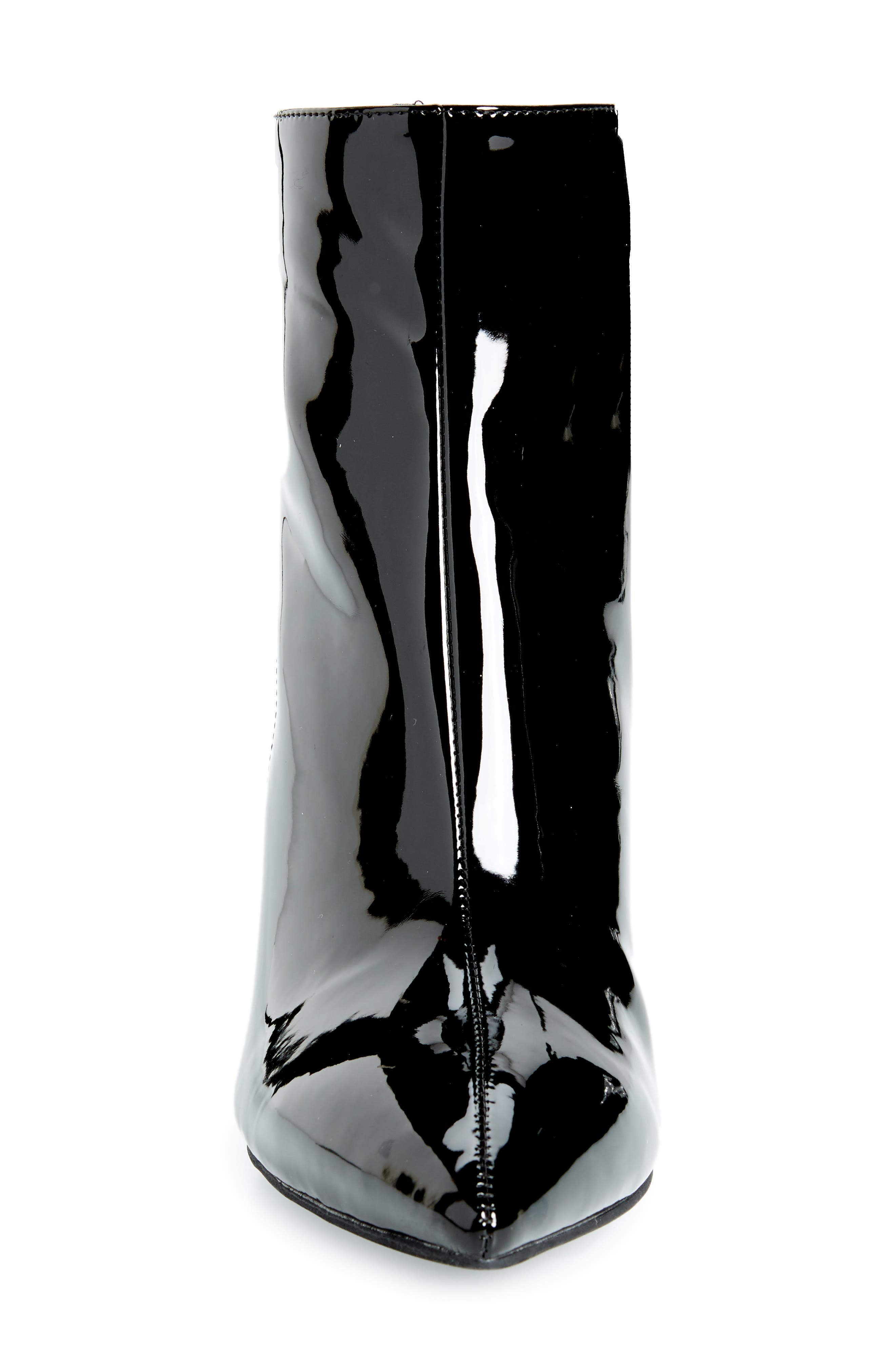 Museum Bootie, Alternate, color, BLACK PATENT LEATHER
