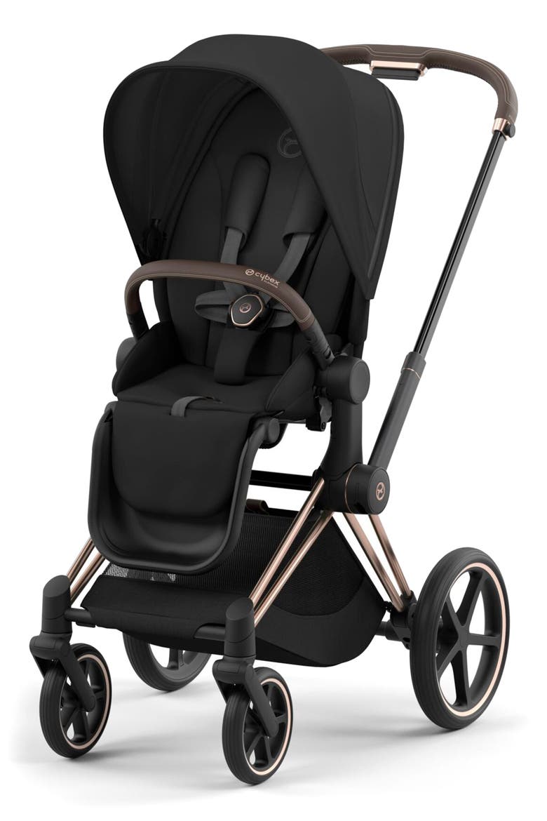 PRIAM 4 Compact Stroller, Main, color, SEPIA BLACK