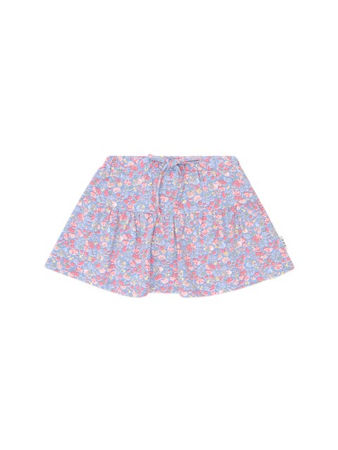 Vintage Floral Pull Up Skirt (Toddler, Little Kid, Big Kid)