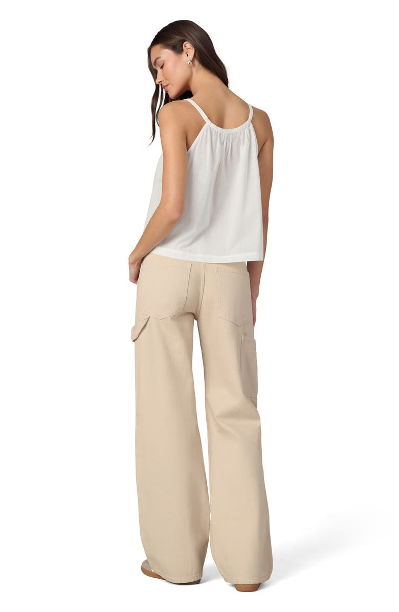 Joe's The Charlie Babydoll Tank Top, Alternate, color, White