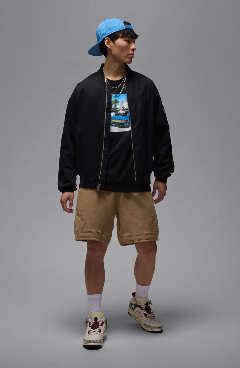 Jordan Flight Fleece Diamond Shorts, Alternate, color,