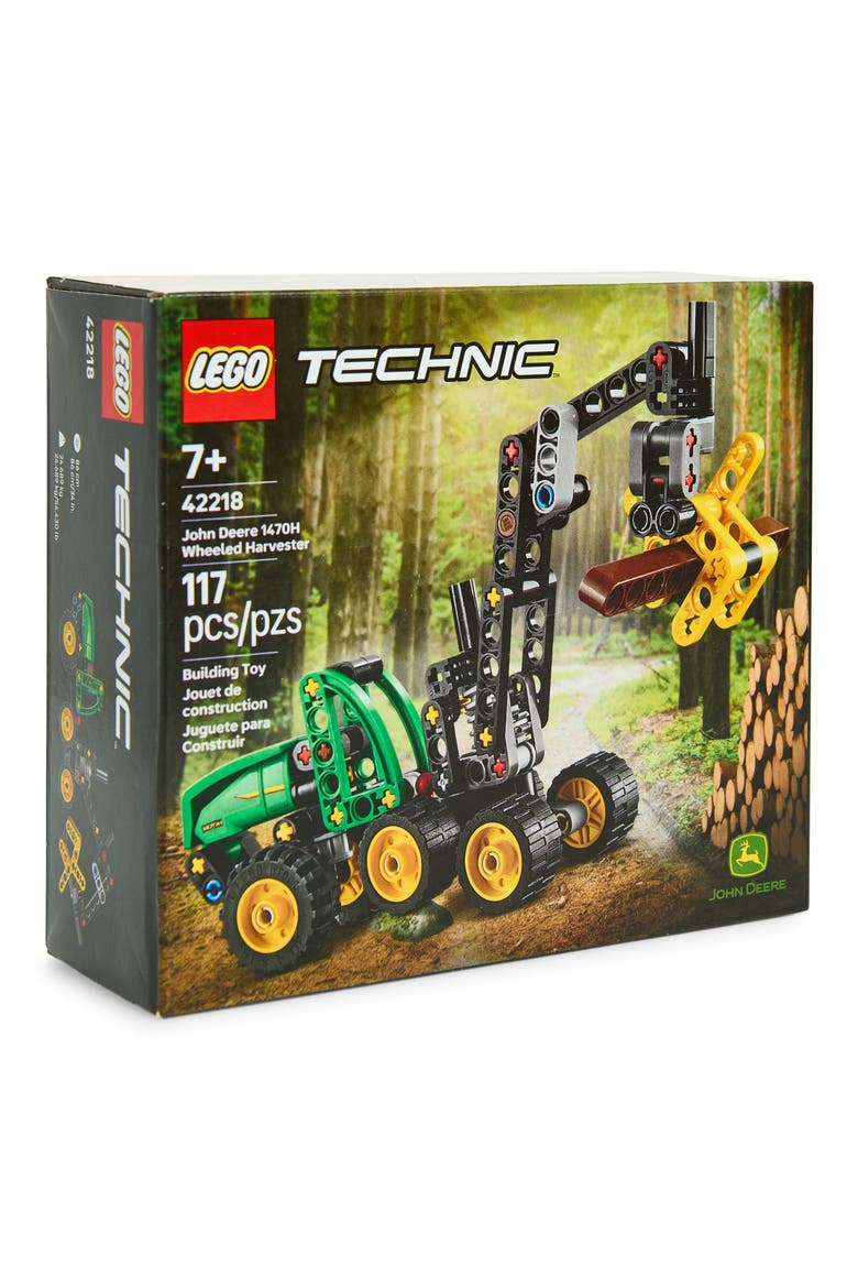 7+ Technic™ John Deere 1470H Wheeled Harvester - 42218, Main, color, MULTI