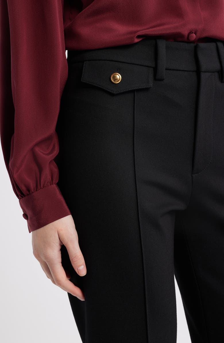 FRAME The Reboot Crop Pants, Alternate, color, Black