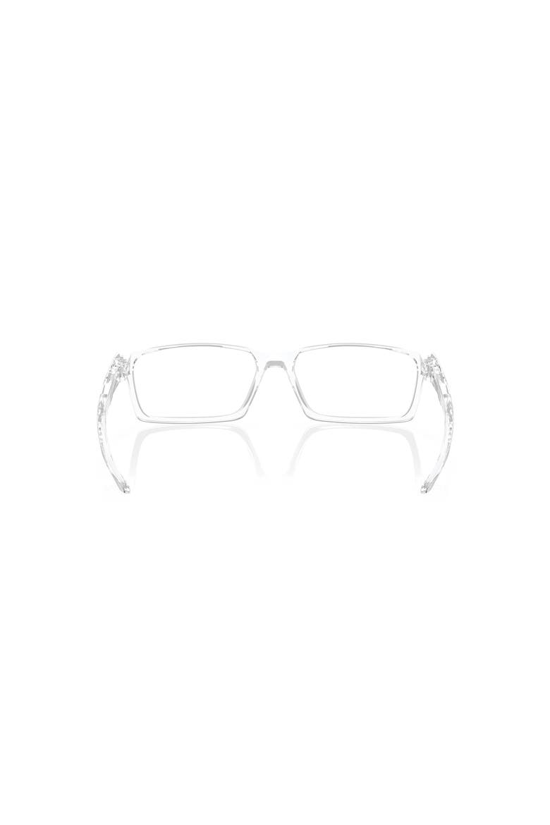 59mm Rectangle optical glasses, Alternate, color, Transparent