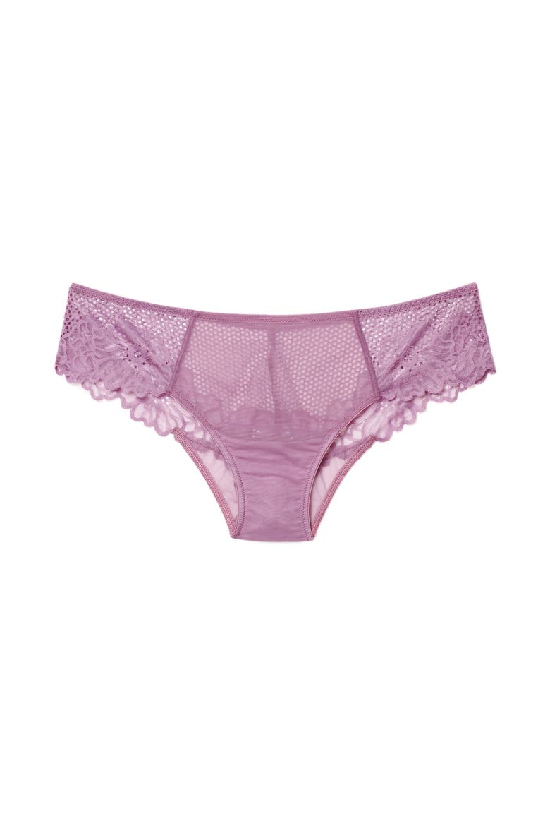 Marella Cheeky Panties, Alternate, color, Dark purple