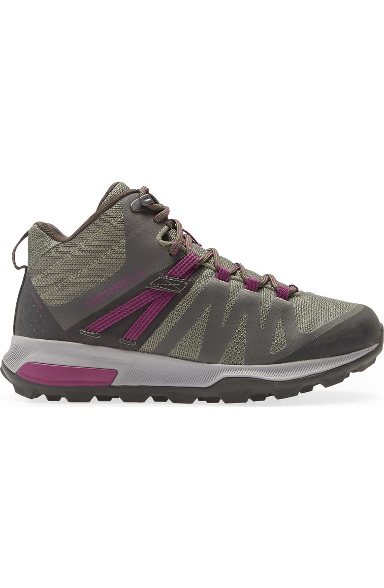 Merrell Zion Waterproof Hiking Sneaker, Alternate, color,
