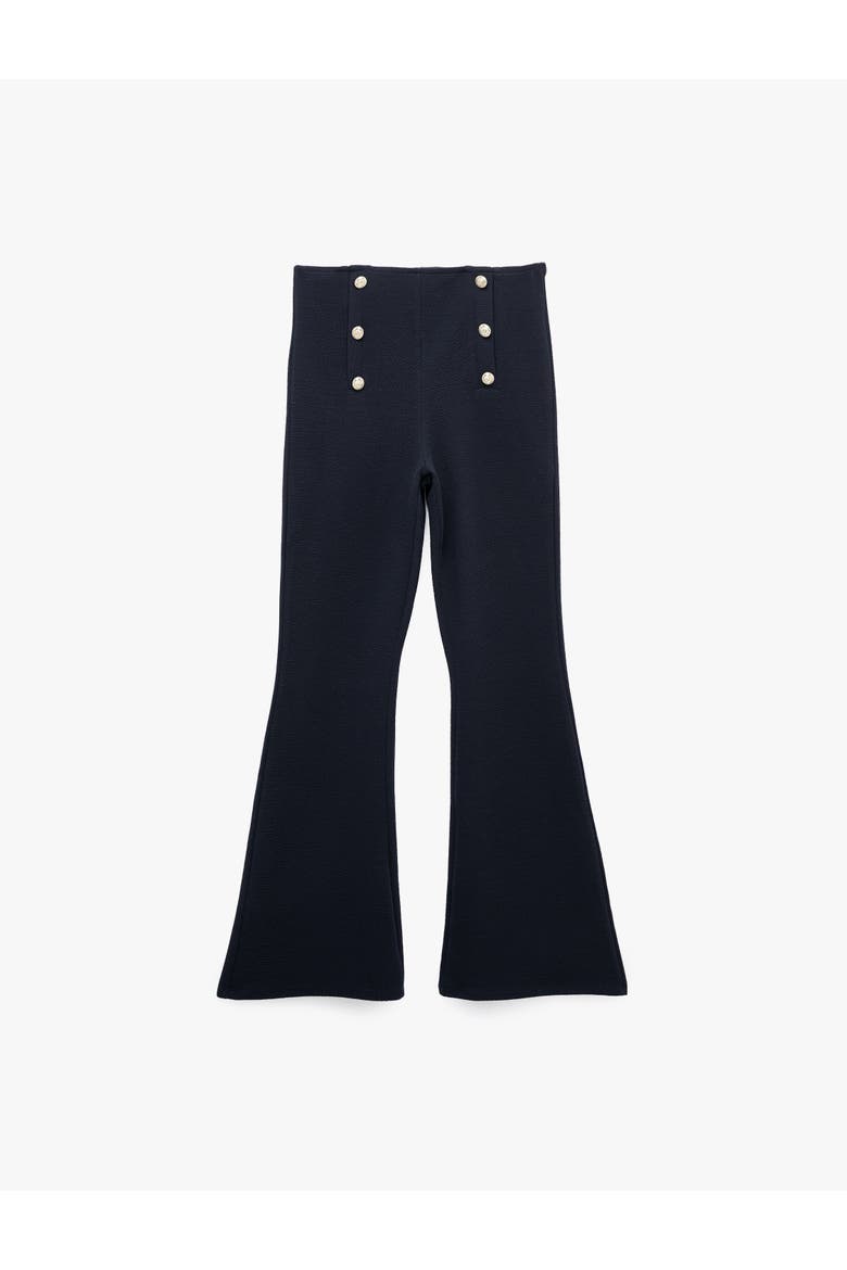 Flared Leggings, Alternate, color, NAVY