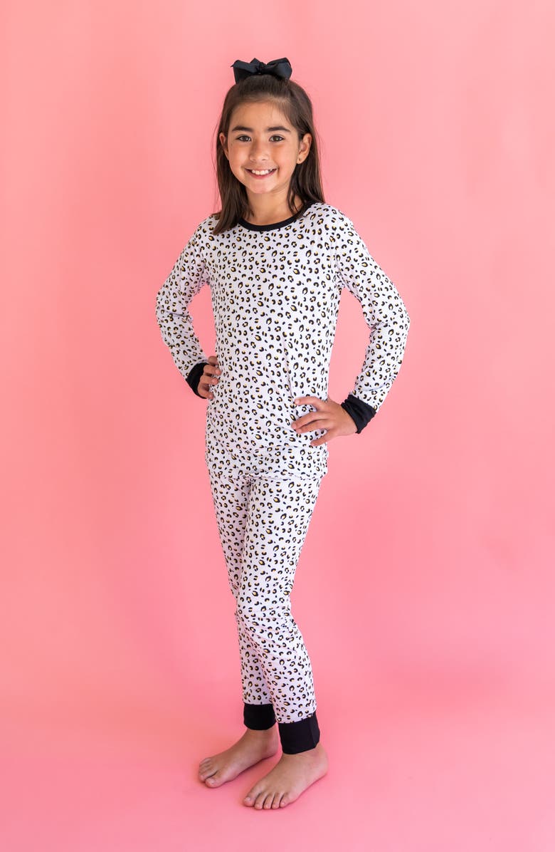 Laree + Co Allie 2-Piece Long Sleeve Set, Alternate, color, Leopard