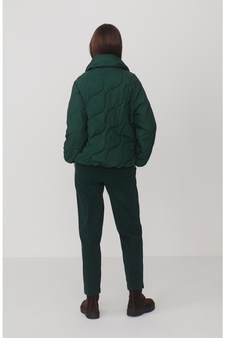 Fabia Quilted Jacket, Alternate, color, PONDEROSA PINE