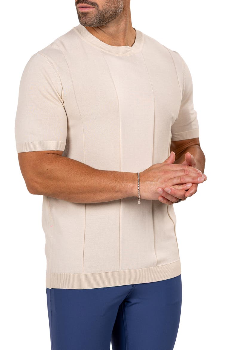 Marthy White Crewneck, Alternate, color, BEIGE