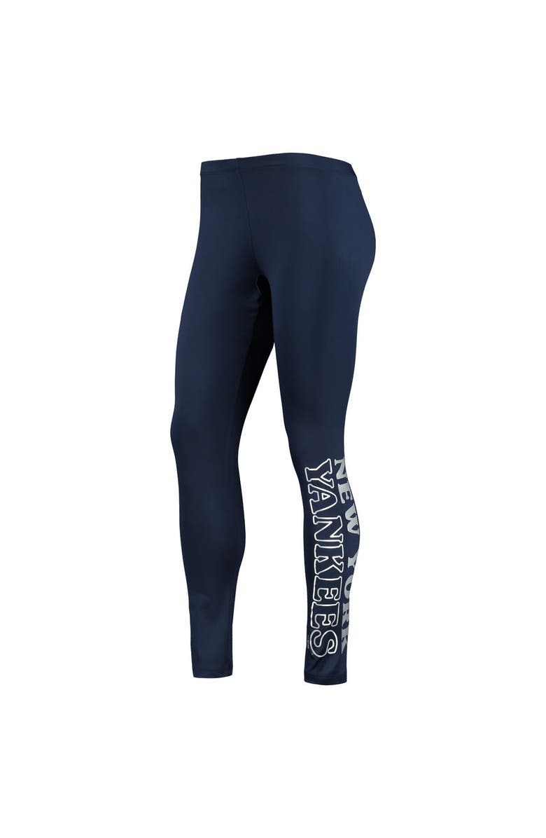 G-III 4HER BY CARL BANKS Women's G-III 4Her by Carl Banks Navy New York Yankees Stadium Lightweight Leggings, Alternate, color, Navy