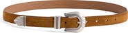 Madewell Suede Western Buckle Belt