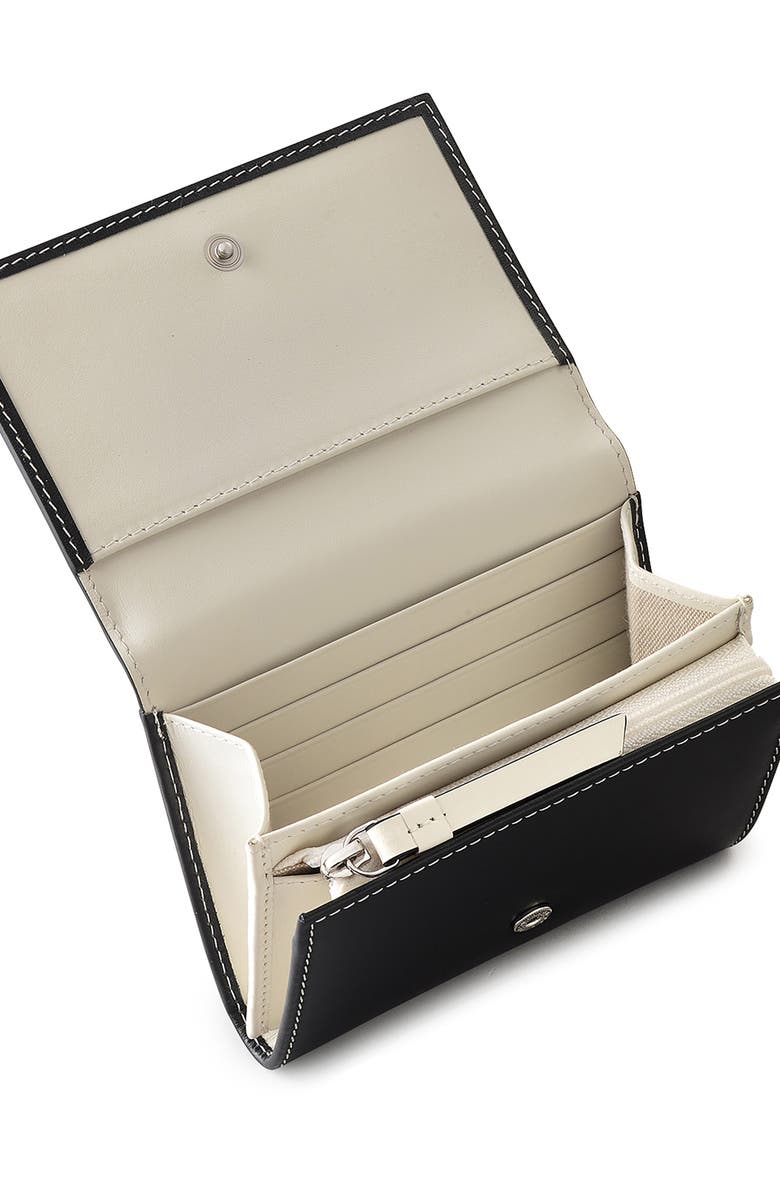 Radley Face to Face Medium Flap Clutch, Alternate, color, Black