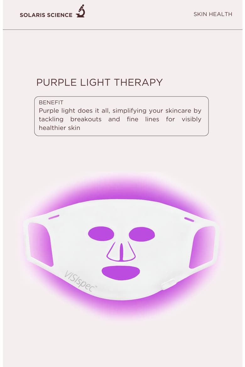 VisiSpec LED Face Mask, Alternate, color, NO COLOR