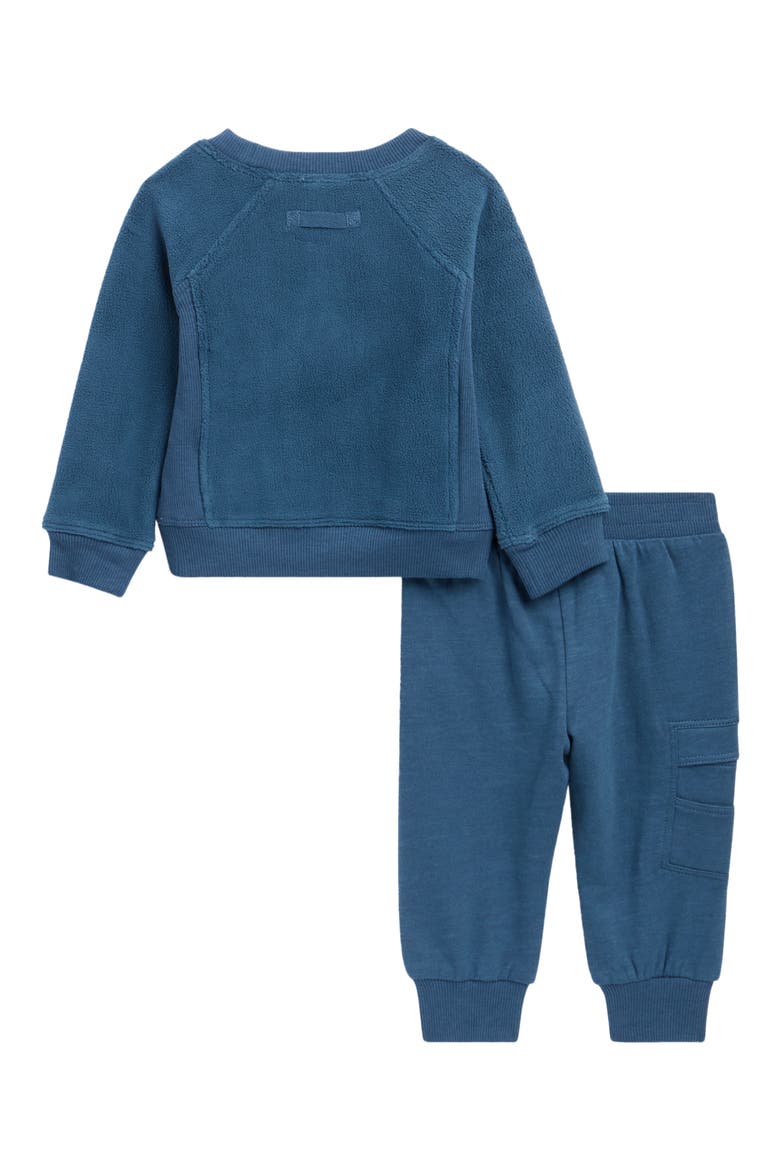 Exploration Cotton Blend Sweatshirt & Pants Set, Alternate, color, DUSK