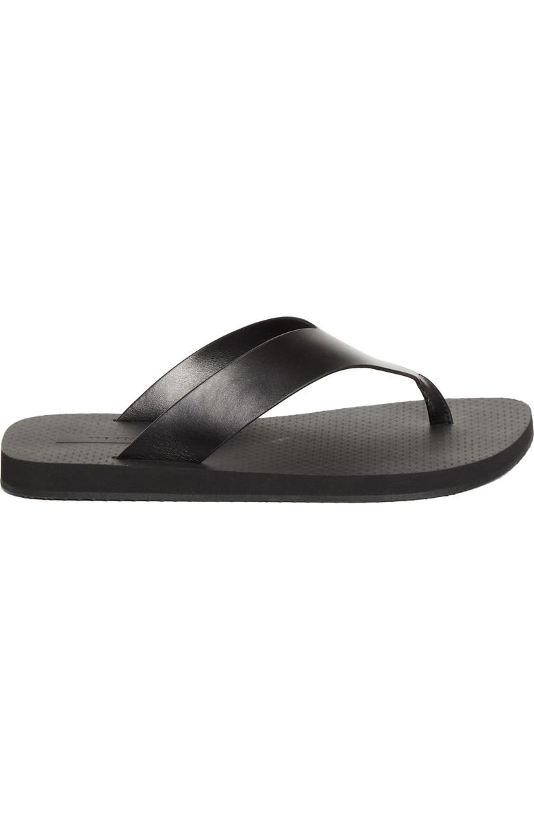 The Row Dune Classic Ginza Flip Flop, Alternate, color, Black