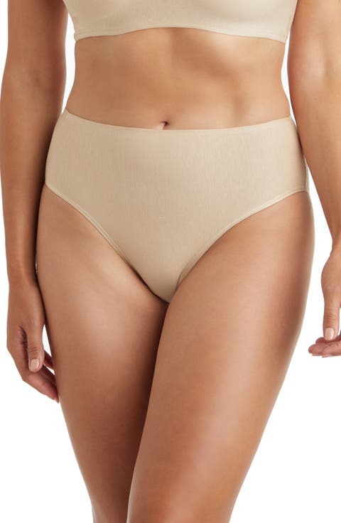 3-Pack Cotton & Modal High Cut Briefs