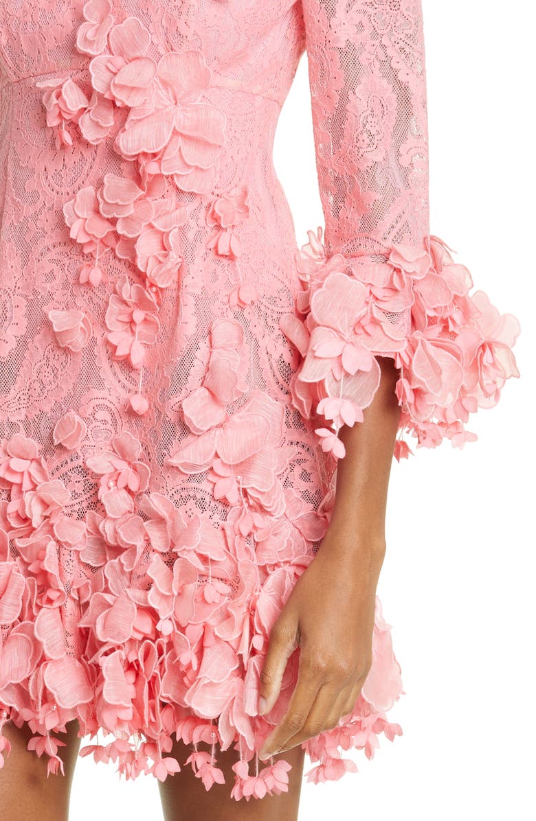 Zimmermann High Tide Lace Minidress, Alternate, color, 